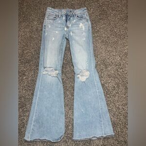 Size 4 AE flare jeans - WORN 1x